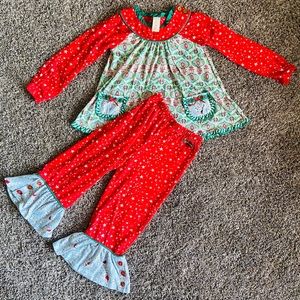 Matilda Jane Christmas Pajamas size 6